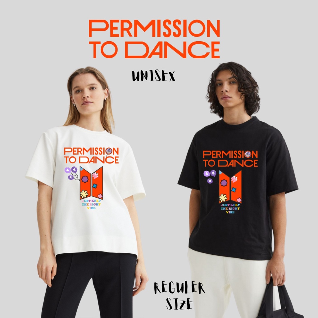 Áo Thun UNISEX Jileon KPOP BTS Permision TO DANCE