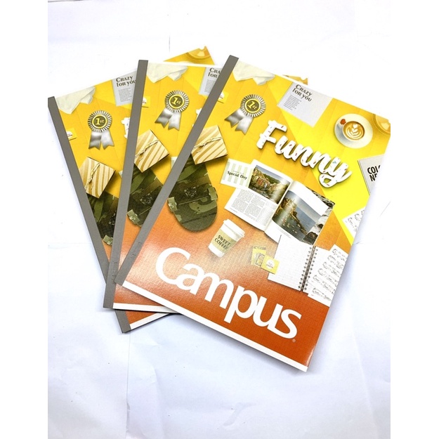 Vở kẻ ngang Campus 80 trang-120 trang-200 trang