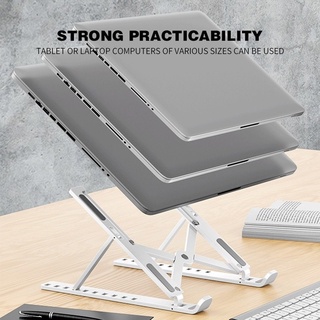 ABS Plastic Adjustable Folding Laptop Notebook Stand Handy Adjustable Size
