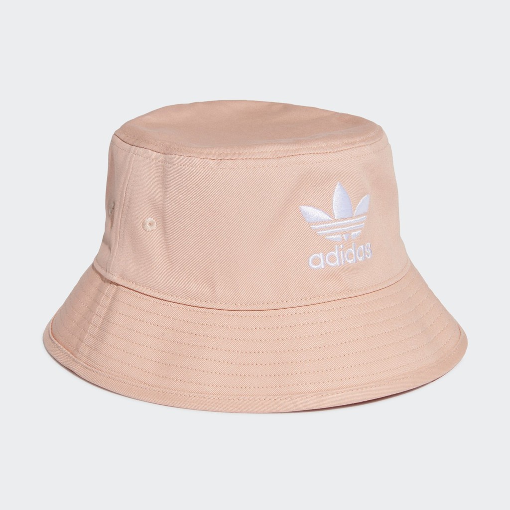 ❤️Có Video❤️ Nón Bucket Hồng Logo Thêu Trắng - Chất Lượng Chính Hãng - Mũ Bucket ADICOLOR BUCKET HAT GN4906