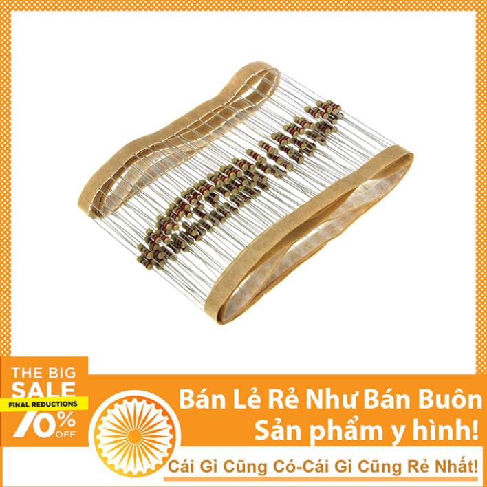 Trở Cắm 1/4W 50 Con/Túi Giá Trị Trong Khoảng 12k - 180k Ohm