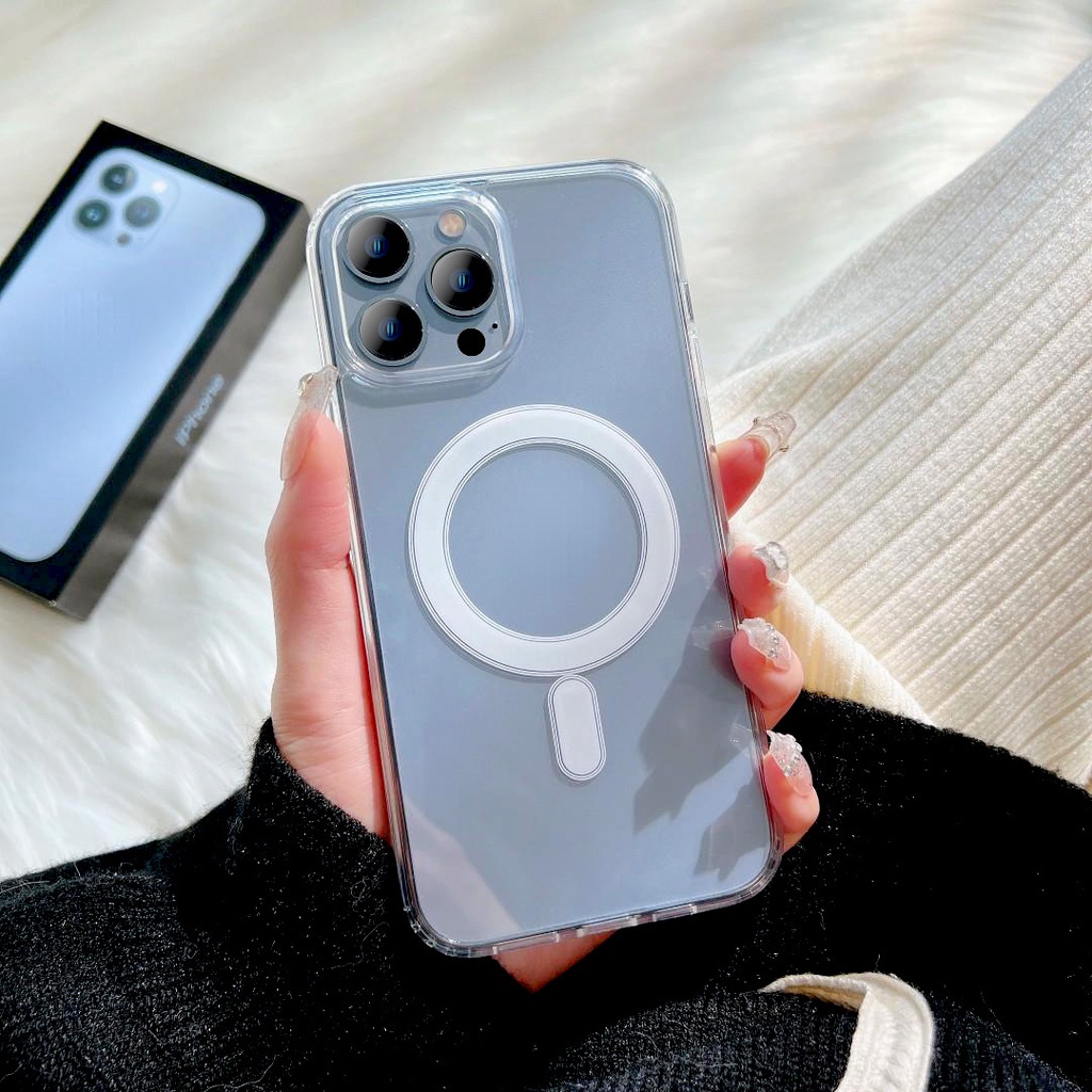 Ốp Lưng Hỗ trợ sạc không dây iphone Se/8/Plus/X/XS/XR/Xs MAx/11/Pro/Pro Max/12/Pro/Pro Max/13/Pro/Max/14/Plus/Pro/Max