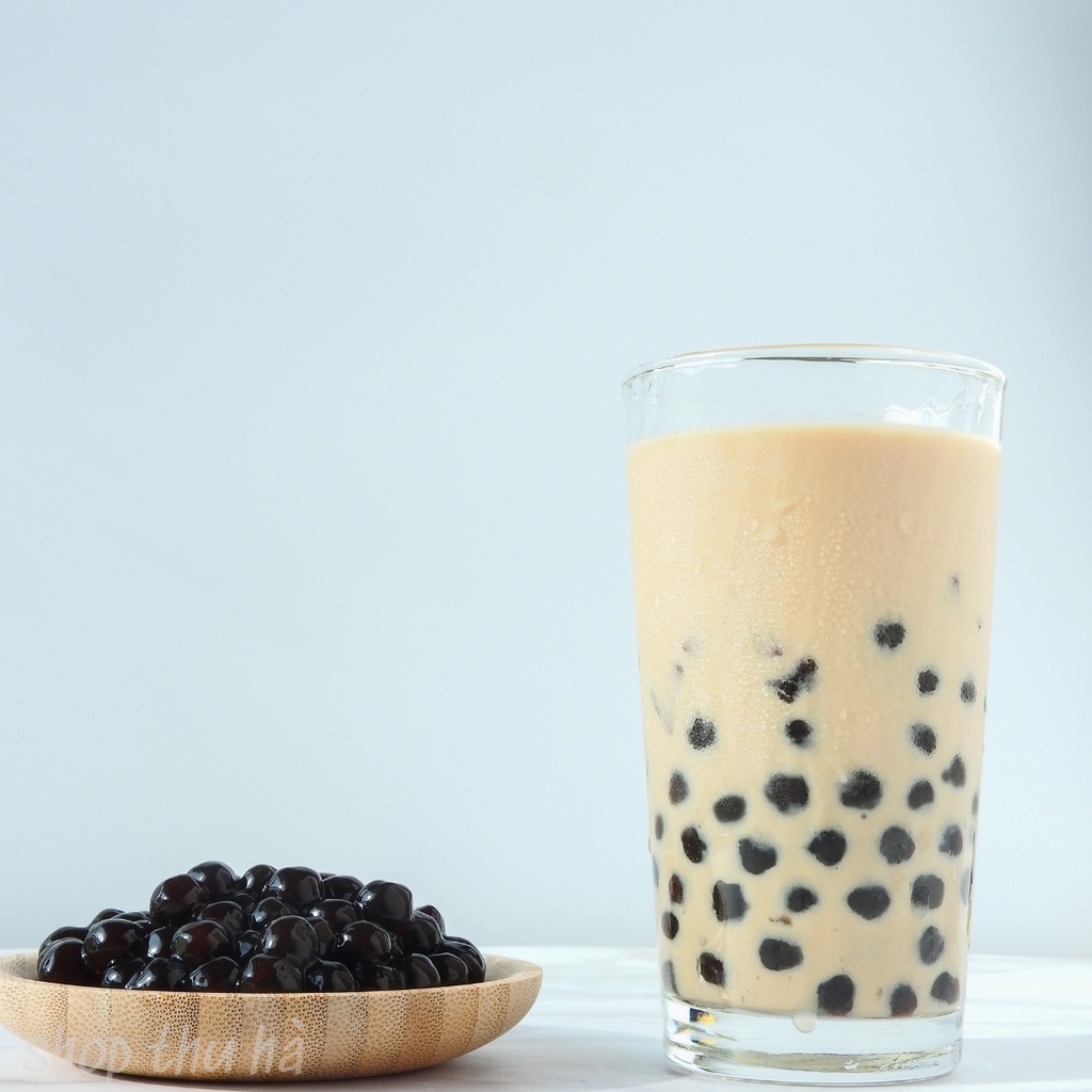 Trân châu đường đen,nguyên liệu làm trà sữa