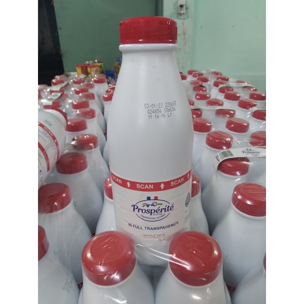 Lốc 6 lit sữa tươi Pháp Prosperite