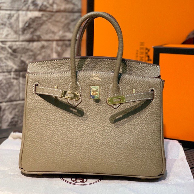 [TÚI XÁCH NỮ] TÚI HM BIRKIN CÔNG SỞ DA TOGO SIZE 25 KÈM KHÓA CHÌA