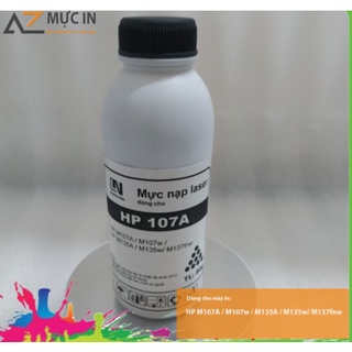 Mực nạp hp 107a nạp cho hộp mực máy in hp 107a/ 107w/ 135a/ 135w