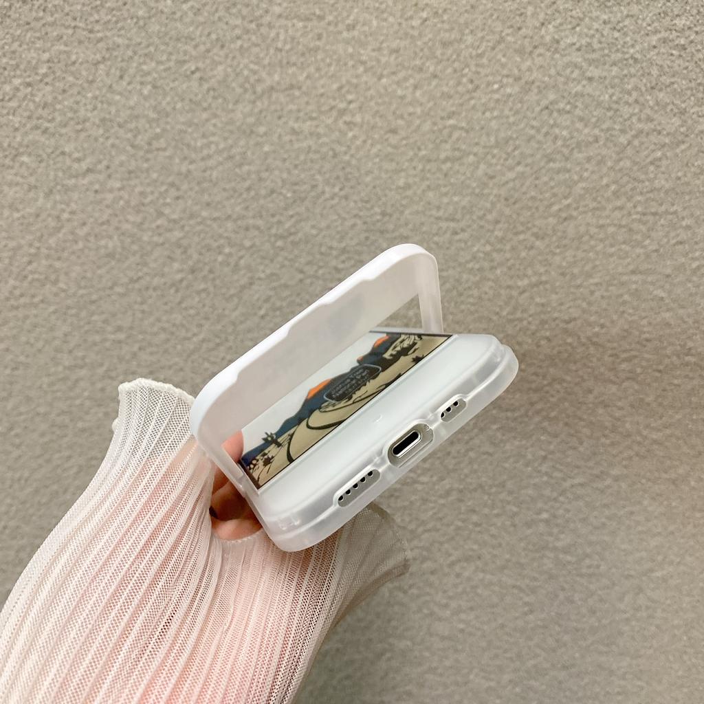 Ốp Điện Thoại Có Giá Đỡ Hình Bắc Âu Cho IPhone 13Promax 12 11 7plus X XR