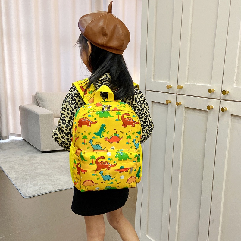 Balo In Hình Khủng Long Dễ Thương Phong Cách Hàn Quốc Dành Cho Trẻ Nhỏ