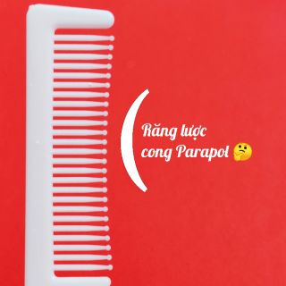 Lược chải tóc mini 13cm màu trắng