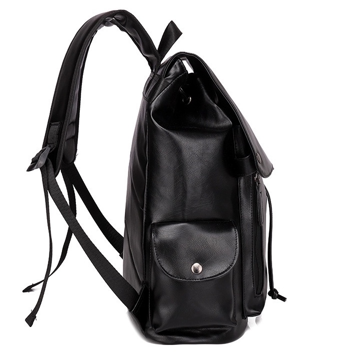 Balo nam thời trang da lv PUKA cặp da nam cao cấp phong cách đeo vai trẻ trung unisex