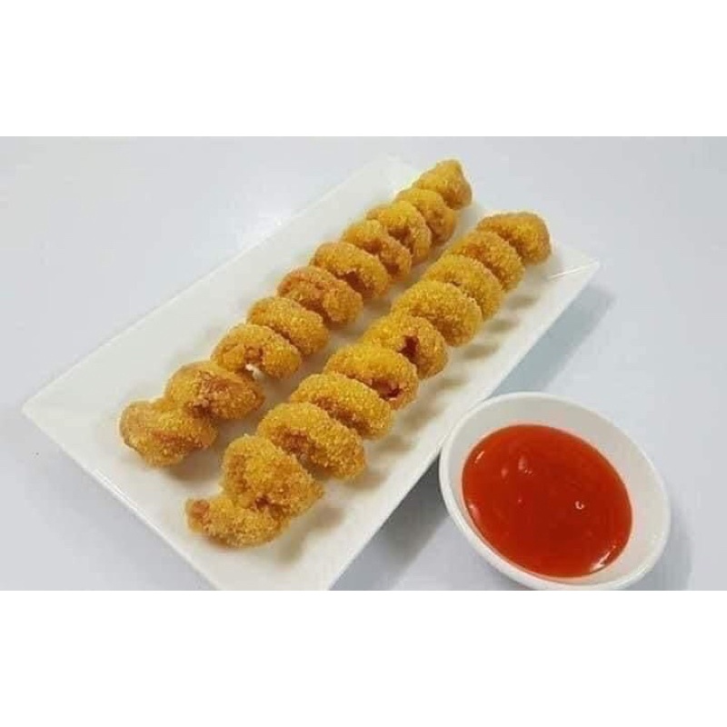 ❌❌ XÚC XÍCH LỐC XOÁY TẨM BỘT 500GR