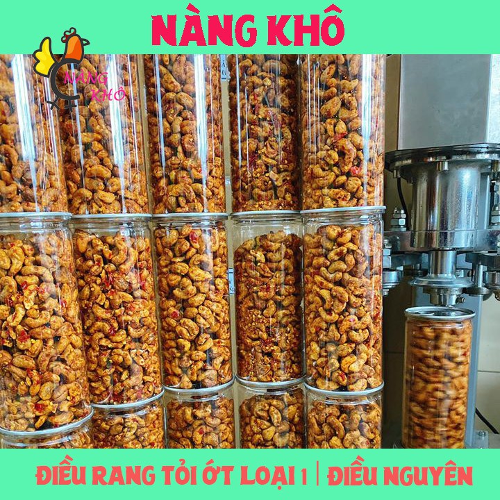 1 Kí Điều Tỏi Ớt Loại Ngon  | Nàng Khô - 2 Hộp 500GR