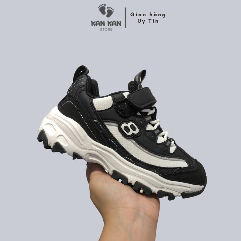 Giày Thể Thao Bé Trai KA069 Giày Sneaker Cho Bé Cao Cấp KanKanStore