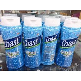 Hàng Nhập Sữa Tắm Coast Mỹ 532ml Dành Cho Nam Và Nữ