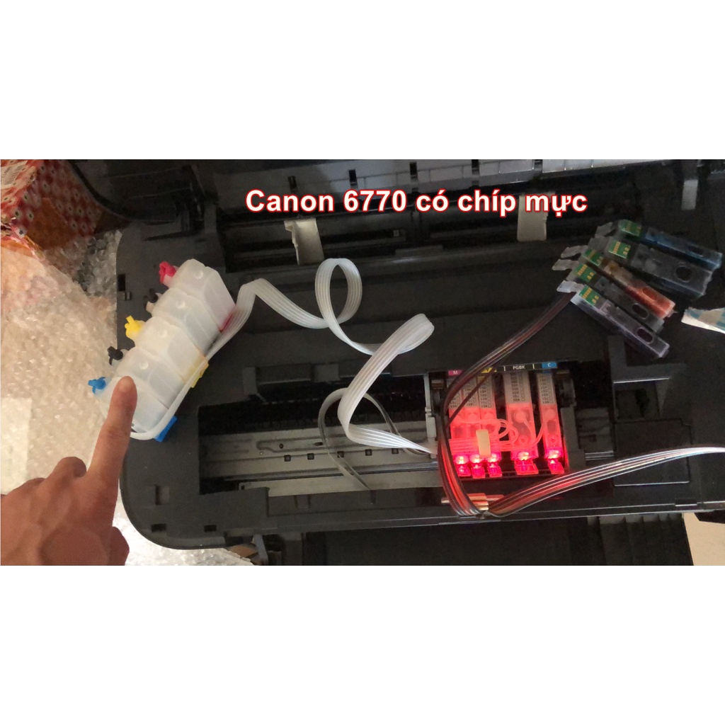 Bộ chíp mực ngoài máy canon 6770/ 7270 Epson T60 1430