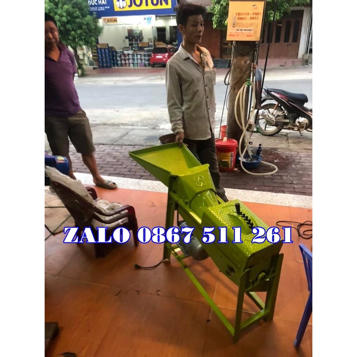 Máy tuốt hạt ngô siêu sạch tại Gia Lâm