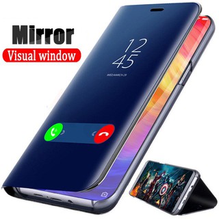 Ốp điện thoại nắp lật tráng gương dành cho Samsung Galaxy S20 S10 S9 S8 FE Ultra Plus