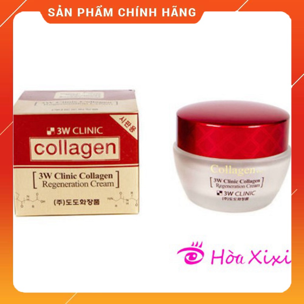 [Freeship HN,HCM] Kem dưỡng da Collagen 3W CLINIC Collagen Regeneration Cream 60ml Mĩ Phẩm Gía Sỉ 89