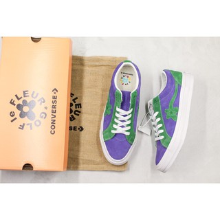 Giày thể thao converse one star x golf le fleur flower ttc phong cách năng động trẻ trung