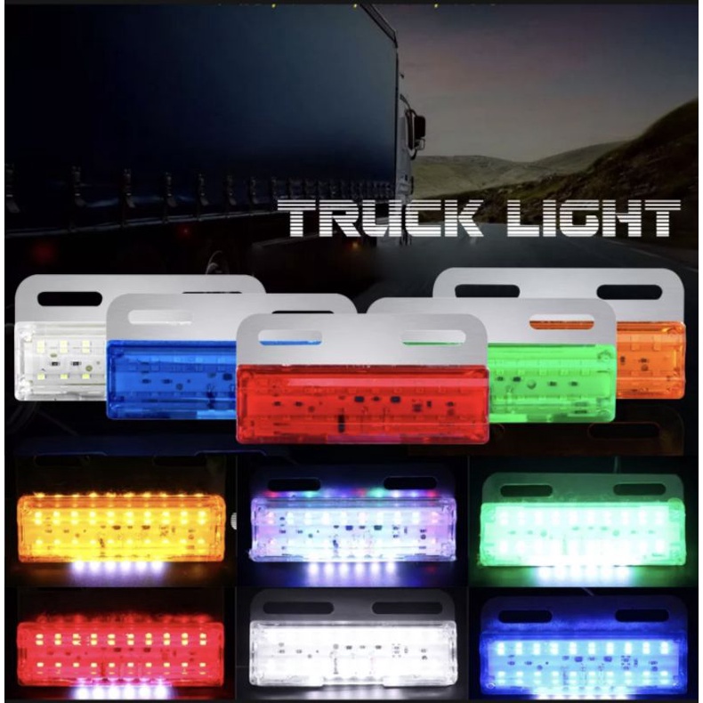 Đèn LED Báo Hiệu Bên Hông Xe Tải 24V//T7