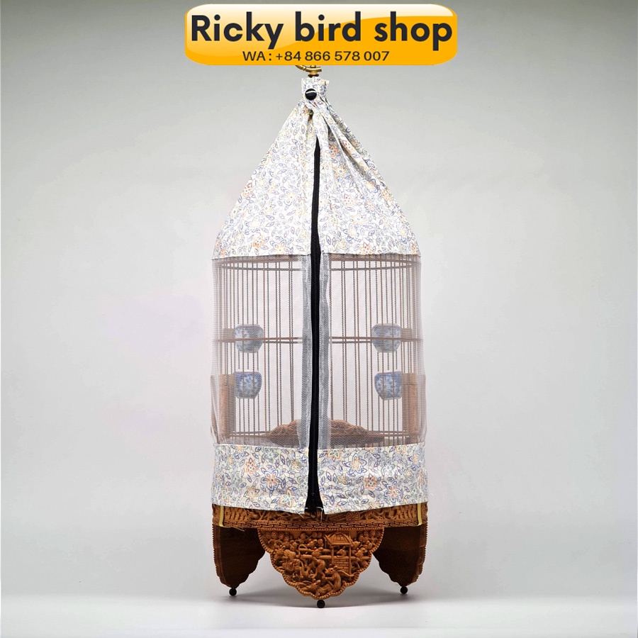 6 Pieces cover cloth for Puteh cage (Ricky bird shop)