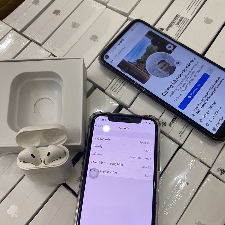 Tai Nghe Bluetooth Phiên Bản Cao Cấp Hổ Vằn Chip 1562M Siêu Cấp - Định Vị - Đổi Tên - Nghe Nhạc 5-6h - Sạc Không Dây | BigBuy360 - bigbuy360.vn