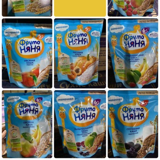 Bột ăn dặm Fruto Nga