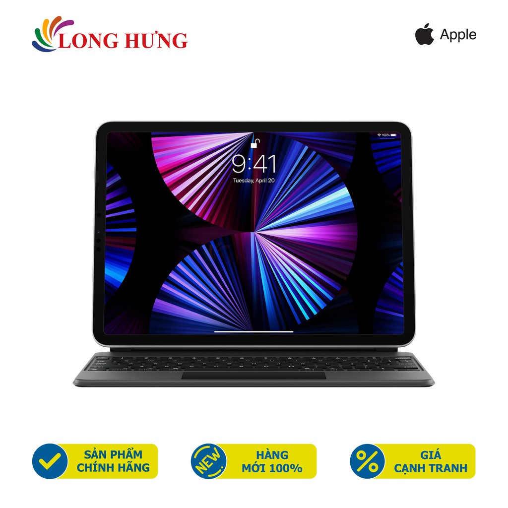 CHINH HANG Bao Da Kèm Bàn Phím Apple Magic Keyboard iPad Pro - Hàng Chính Hãng