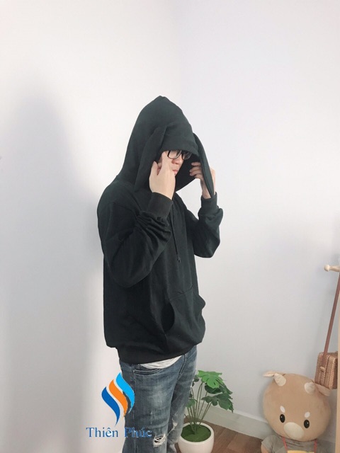 Áo hoodie tai thỏ nam nữ