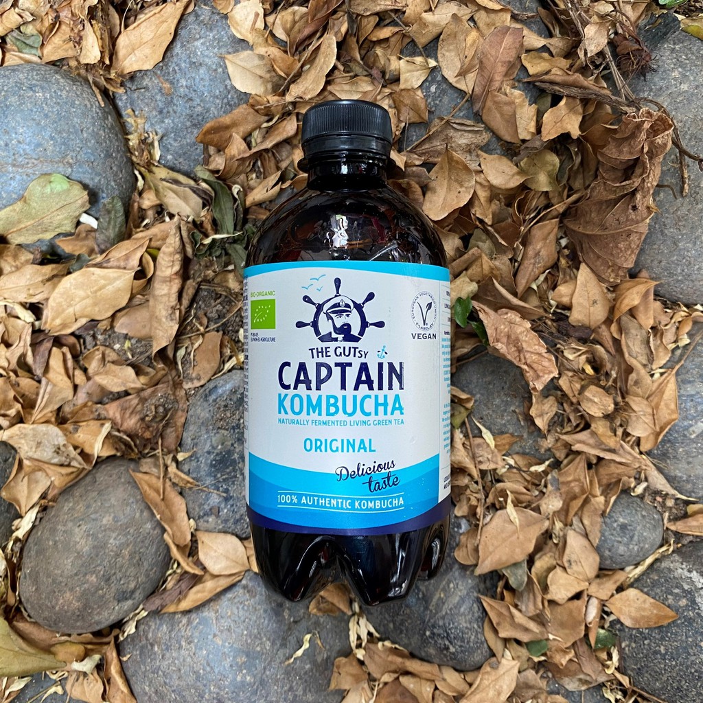Trà dưỡng sinh Kombucha hữu cơ 400ml The GUTsy Captain