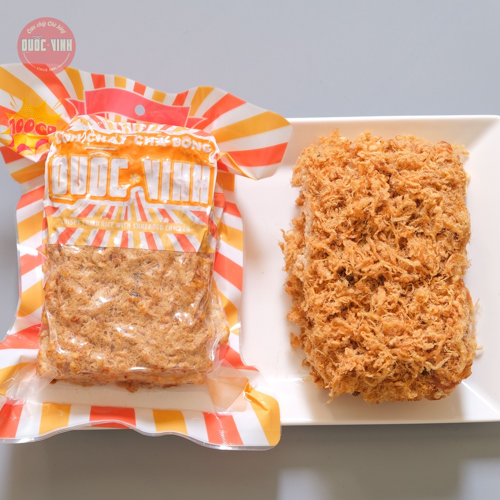 Cơm Cháy Chà Bông Quốc Vinh 100g/Gói