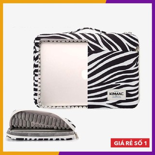 (ẢNH THẬT - 🍀FREESHIP🍀) Túi Chống Sốc KinMac Mẫu Ngựa Vằn 12inch, 13.3inch, 14inch, 15.6inch - Bảo Chống Sốc 360 độ
