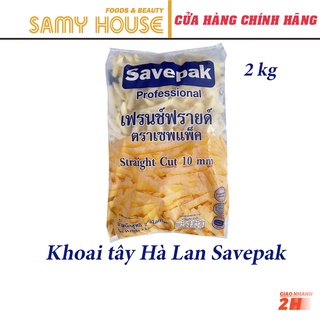 Khoai Tây Savepak nhập Thái Lan cọng 10mm gói 2kg