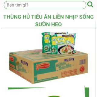 Hủ tiếu ăn liền nhịp sống sườn heo thùng 30 gói×70g