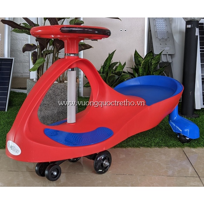 Xe Lắc Cho Bé Broller HZL-919 VuongQuocTreTho Có Nhạc Và Đèn, Xe Lắc Cao Cấp Có Đèn Bánh Xe