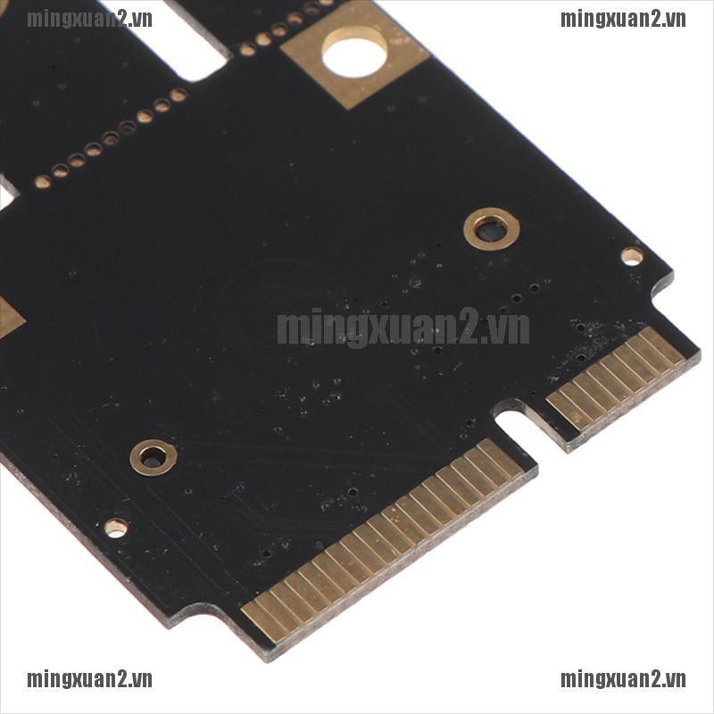 Card Chuyển Đổi Ming M.2 Ngff Sang Mini Pci-E (Pcie + Usb)