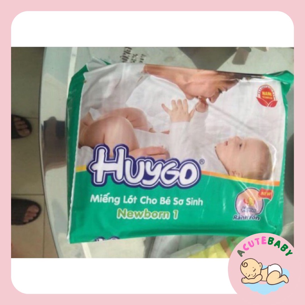 Miếng lót sơ sinh Huygo 26 miếng