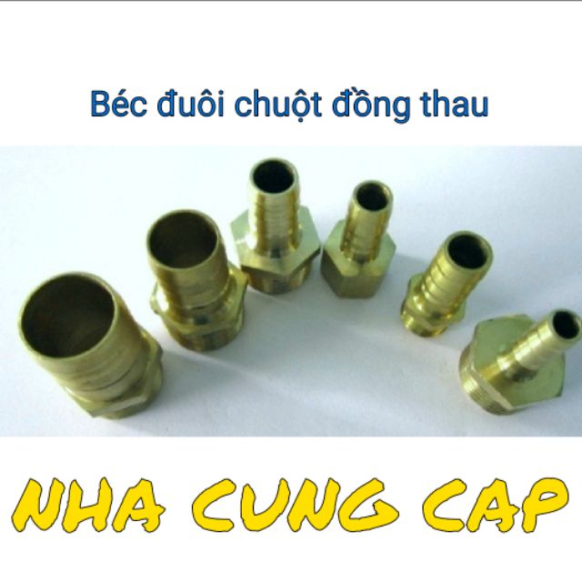 NỐI RĂNG NGOÀI 21 LY ĐUÔI CHUỘT THAU