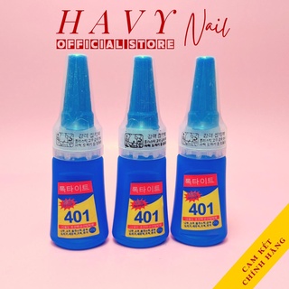 KEO 401 - KEO DÁN MÓNG, ĐÍNH ĐÁ Havy Nail SIÊU CHẮC [ HÀNG CHUẨN ]