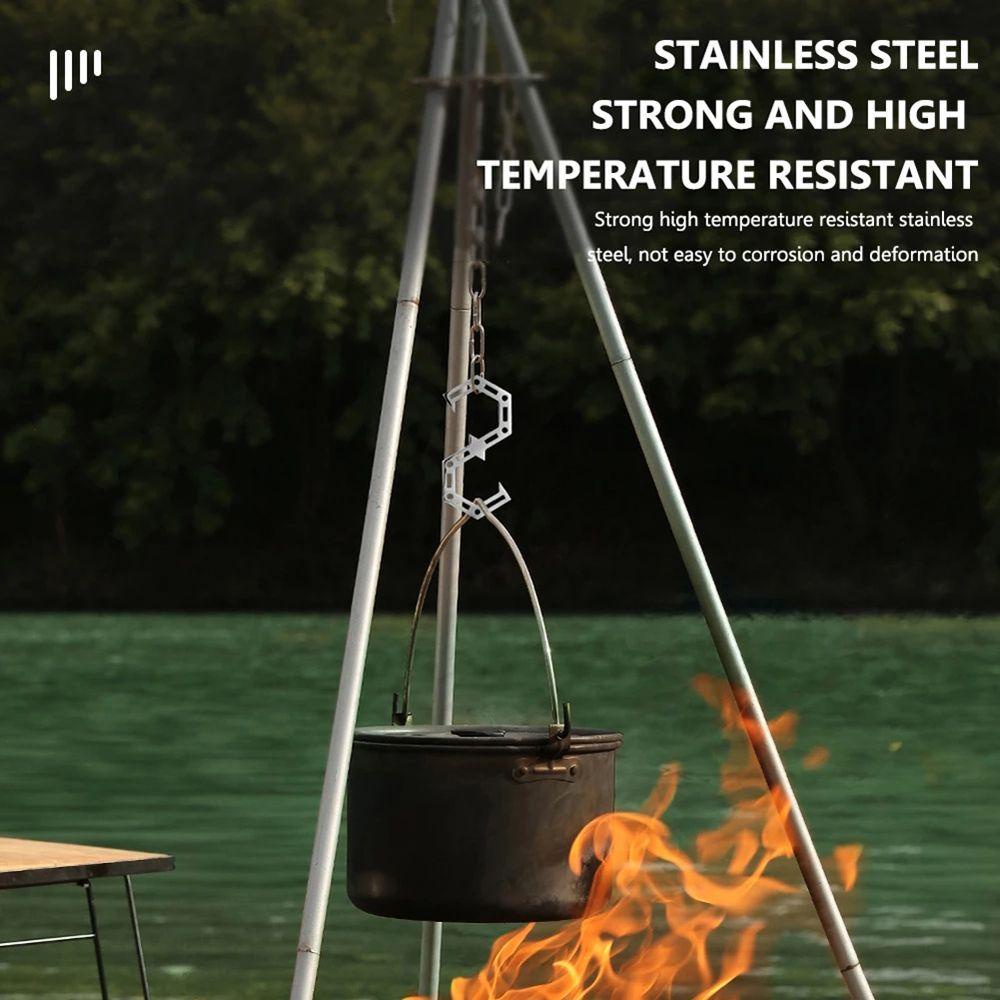 Giá Đỡ Bóng Đèn Có Móc Treo Di Động Siêu Bền Cho Hoạt Động Cắm Trại Ngoài Trời