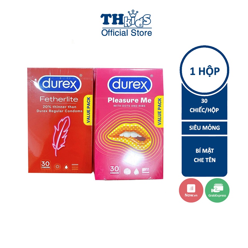 Bao Cao Su Durex Fetherlite hàng ÚC