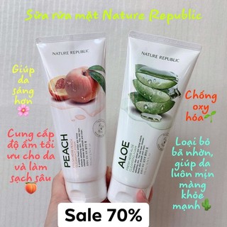 Sữa rửa mặt nature republic