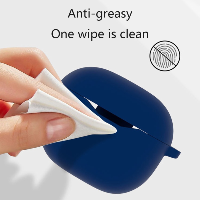 Ốp silicon mềm chống bụi bảo vệ hộp sạc tai nghe JBL T120TWS / T125TWS