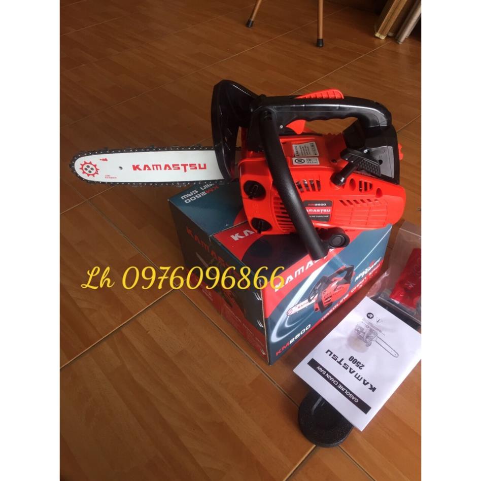 Máy cưa xích chạy xăng KAMASTSU 2500,nhập khẩu japan