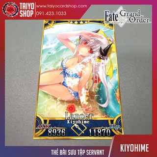 Thẻ bài custom card bánh xốp anime Fate/Grand Order FGO để sưu tầm tự chọn Kiyohime