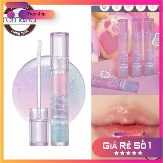 ( LTTP ) [Romand x Neonmoon] Túi đựng Phiên Bản  Romand Glasting Water Gloss 4.2g