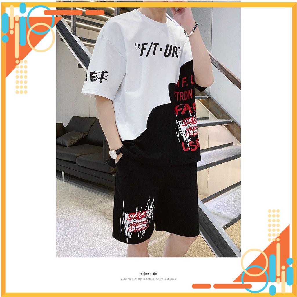 Quần áo hè nam cotton, áo thun cộc tay áo phông quần đùi thoáng mát chất liệu cotton thấm hút mồ hôi siêu mềm mịn ziczac | BigBuy360 - bigbuy360.vn