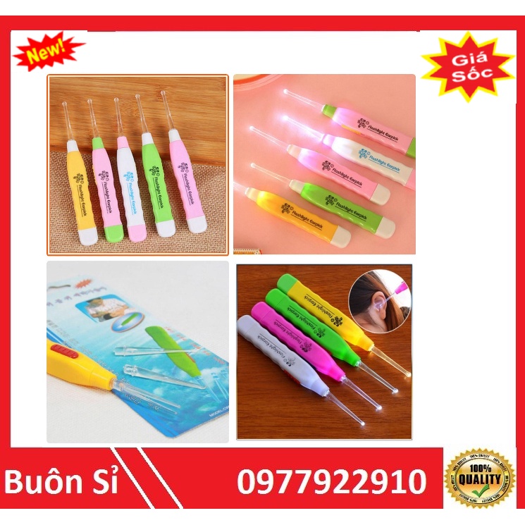 Lấy ráy tai có đèn