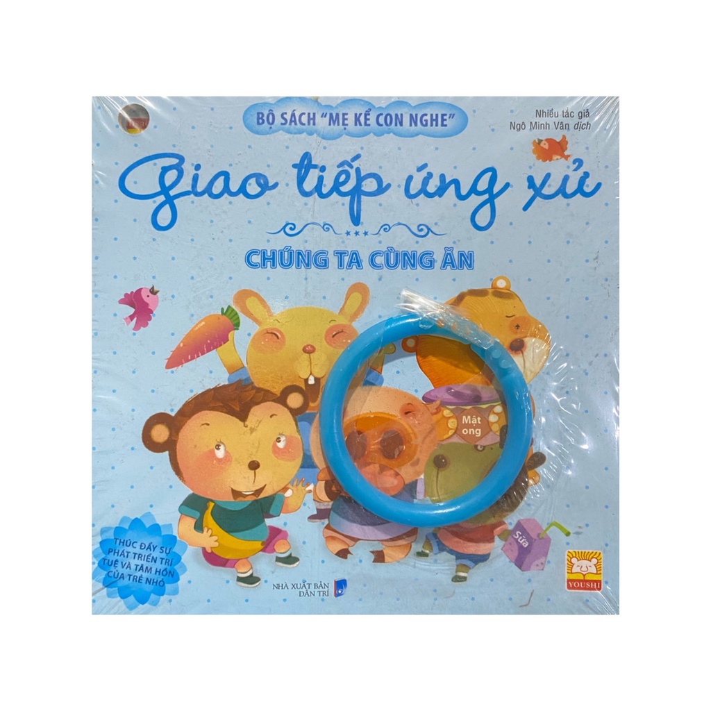 Sách - Bộ sách mẹ kể con nghe : Giao tiếp ứng xử : Chúng ta cùng ăn