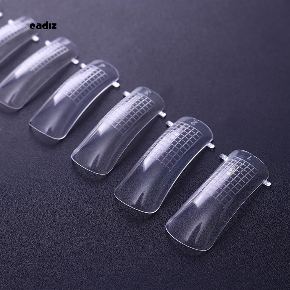 Set 100 khuôn móng tay giả tạo hình làm nail chuyên dụng